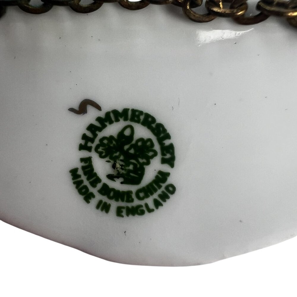 Hammersley Fine Bone China Antique Decanter Tags Bourbon & Cognac - Picture 3 of 6